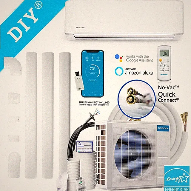 MRCOOL 5th Gen DIY 12-36k BTU Ductless Mini-Split Heat Pump/AC With install kit
